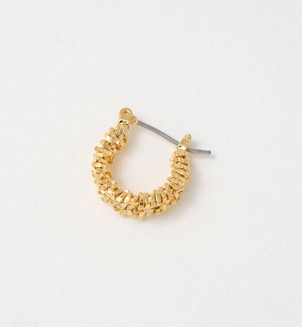 UNITED ARROWS green label relaxing「ギザギザ フープピアス」|ピアス|