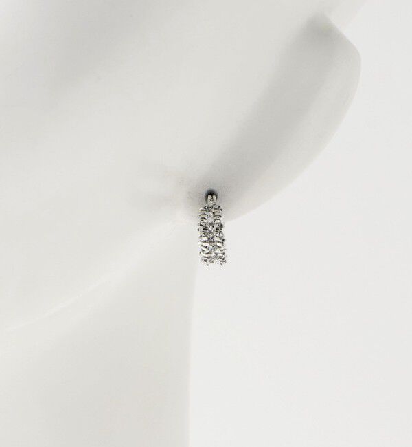 UNITED ARROWS green label relaxing「ギザギザ フープピアス」|ピアス|