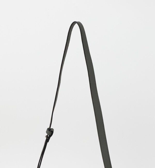 UNITED ARROWS green label relaxing「シボ レザーライク フラップ ショルダーバッグ」|ショルダー・メッセンジャー|