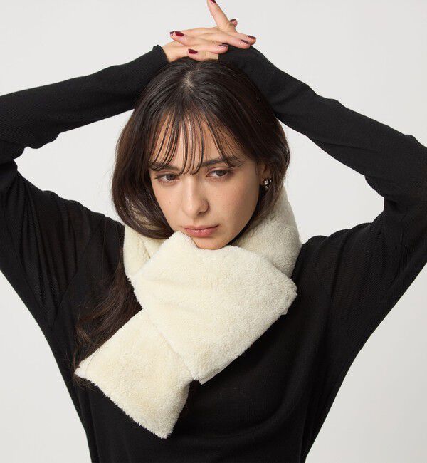 UNITED ARROWS green label relaxing「【別注】＜TAION＞ダウンボア マフラー」|ストール|