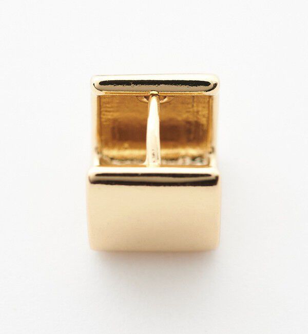 UNITED ARROWS green label relaxing「【WEB限定】スクエアクリップ フープピアス」|ピアス|