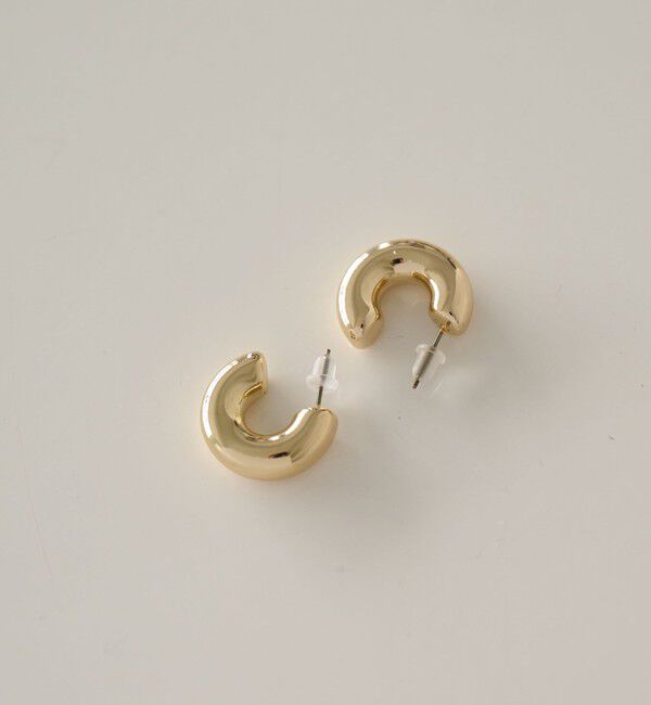 UNITED ARROWS green label relaxing「【WEB限定】チューブ ライン フープピアス 2」|ピアス|