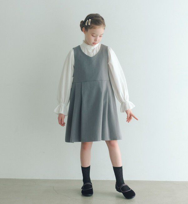 UNITED ARROWS green label relaxing「ボレロ + ジャンパースカート セット / キッズ 140cm-160cm」|ワンピース|