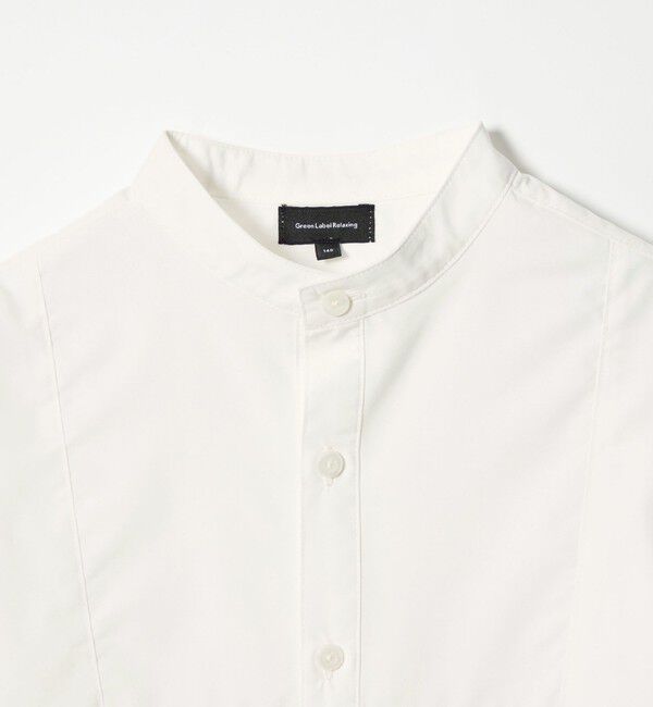 UNITED ARROWS green label relaxing「バンドカラーシャツ / キッズ 140cm-160cm」|シャツ・ブラウス|