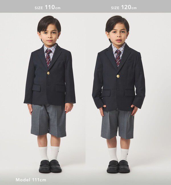 UNITED ARROWS green label relaxing「TRW ソリッド ジャケット / キッズ 110cm-130cm」|テーラードジャケット|