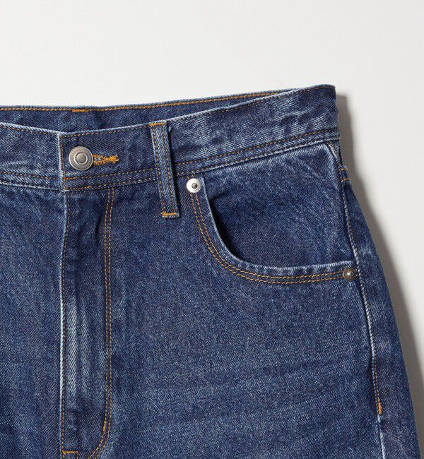 EMMEL REFINES「＜EMMEL REFINES＞EM ハイウエスト ルーズ フレアデニム パンツ」|チノ|