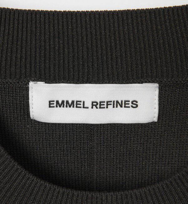 EMMEL REFINES「＜EMMEL REFINES＞EM スソバルーン ニット チュニック」|ニット・セーター|