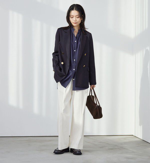 UNITED ARROWS green label relaxing「［size SHORTあり］Greed グリード ダブル ジャケット ウォッシャブル」|テーラードジャケット|