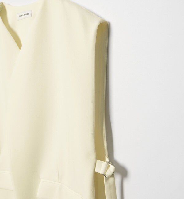 EMMEL REFINES「＜EMMEL REFINES＞EM サイドベルト ジレ」|テーラードジャケット|