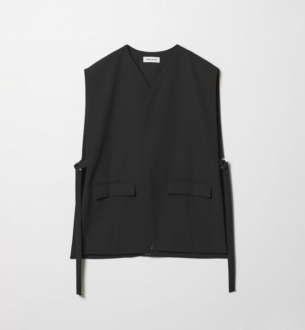 EMMEL REFINES「＜EMMEL REFINES＞EM サイドベルト ジレ」|テーラードジャケット|