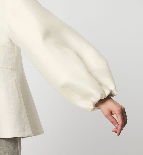 UNITED ARROWS green label relaxing「［size SHORTあり］fleurie(フルリー) フォルム ジャケット」|ノーカラージャケット|