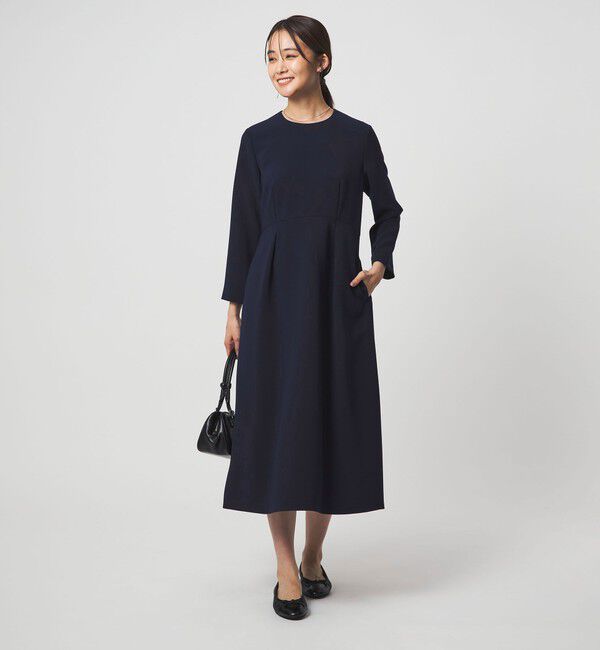 UNITED ARROWS green label relaxing「［size SHORTあり］ソデレース 2WAY ワンピース」|ワンピース|