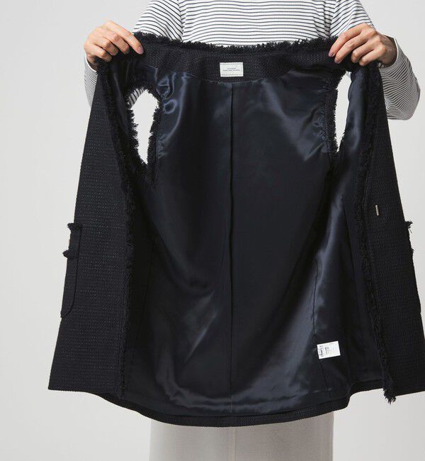 UNITED ARROWS green label relaxing「［size SHORTあり］ライト ツイードライク ジレ」|ベスト・ジレ|