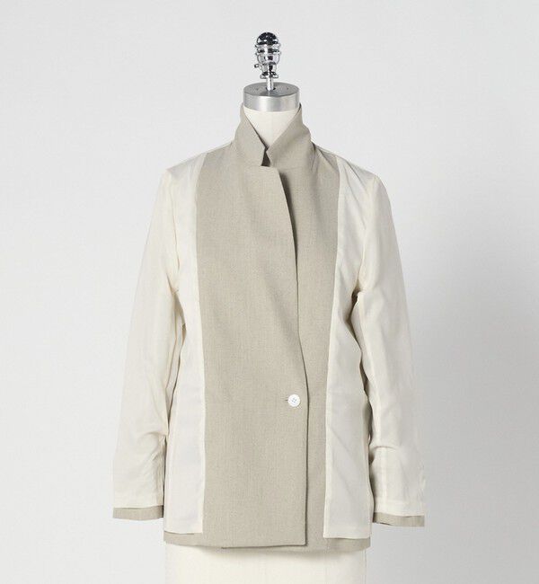 UNITED ARROWS green label relaxing「［size SHORTあり］Greed グリード メランジ ダブル ジャケット」|テーラードジャケット|