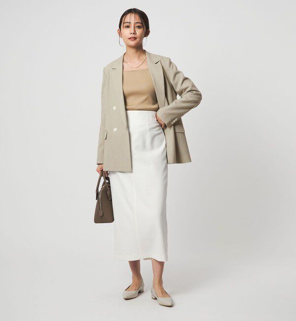 UNITED ARROWS green label relaxing「［size SHORTあり］Greed グリード メランジ ダブル ジャケット」|テーラードジャケット|