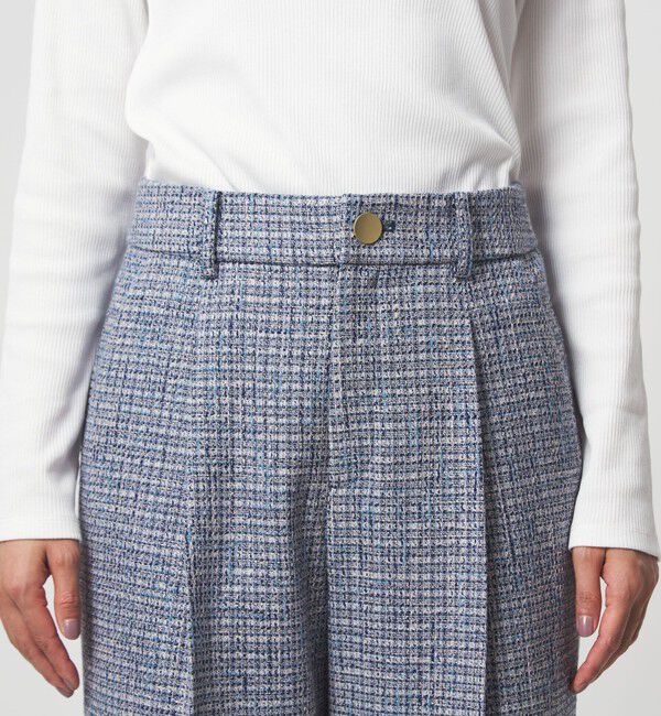 UNITED ARROWS green label relaxing「ライト ツイードライク パンツ」|その他|