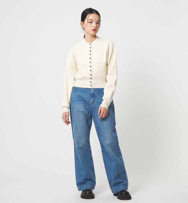 EMMEL REFINES「＜EMMEL REFINES＞EM HW スウェットライク ポケットツキ カーディガン」|カーディガン|