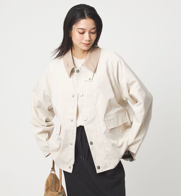 UNITED ARROWS green label relaxing「【別注】＜Barbour＞BORROWDALE ショート ブルゾン」|ブルゾン・スタジャン|