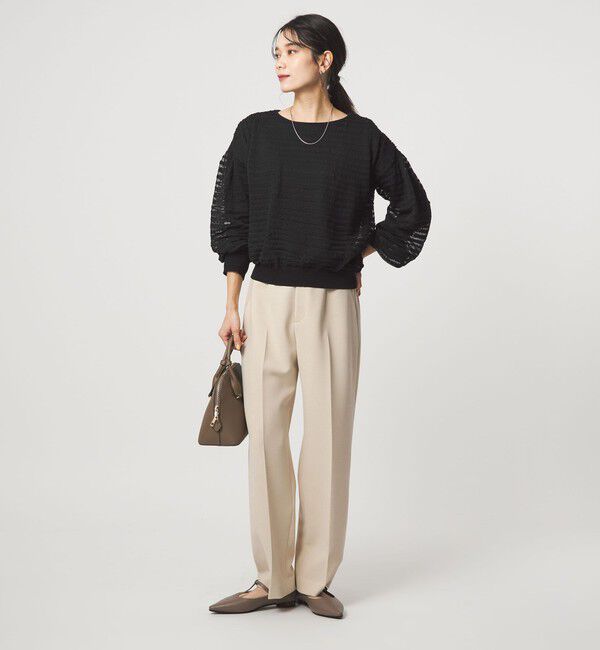 UNITED ARROWS green label relaxing「レイヤー プルオーバー ニット」|ニット・セーター|