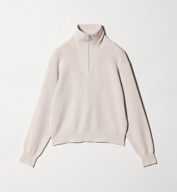 UNITED ARROWS green label relaxing「ハーフ ジップ プルオーバー ウォッシャブル」|ニット・セーター|