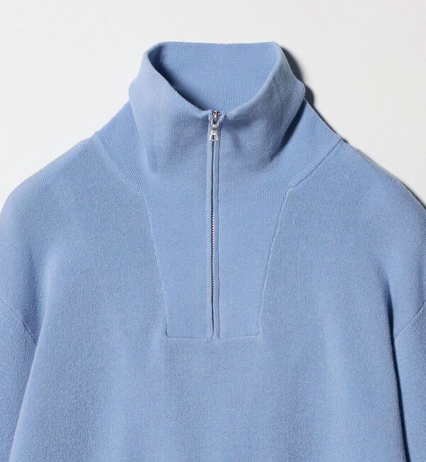 UNITED ARROWS green label relaxing「ハーフ ジップ プルオーバー ウォッシャブル」|ニット・セーター|