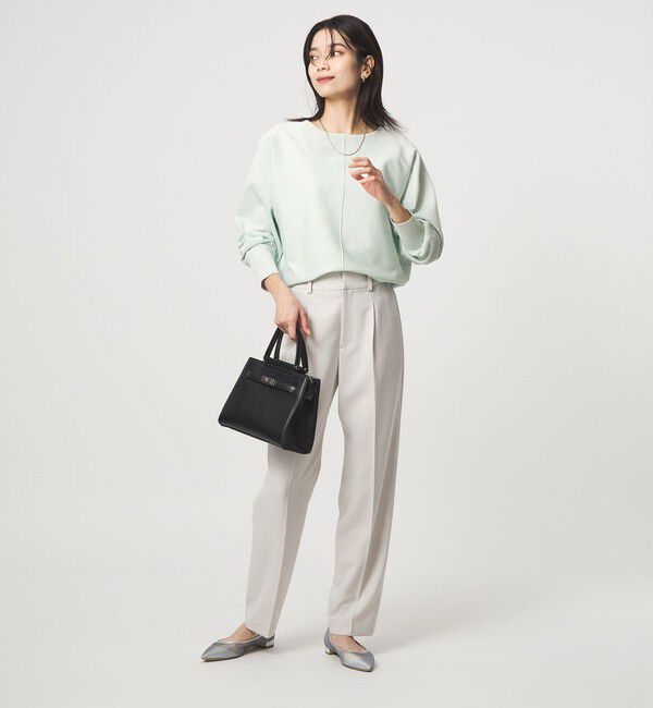 UNITED ARROWS green label relaxing「ブライト フォルム ドルマン プルオーバー ニット」|ニット・セーター|