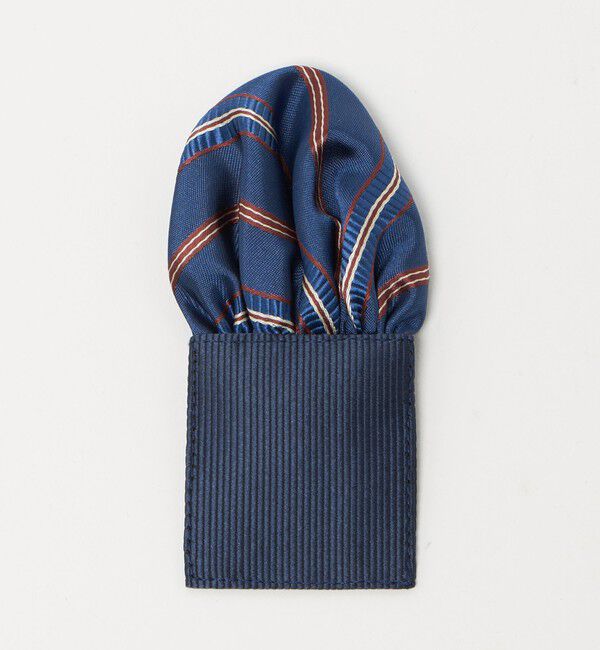 UNITED ARROWS green label relaxing「ネクタイ チーフ セット（ストライプ） / キッズ  手洗い可能」|ネクタイ・蝶ネクタイ|