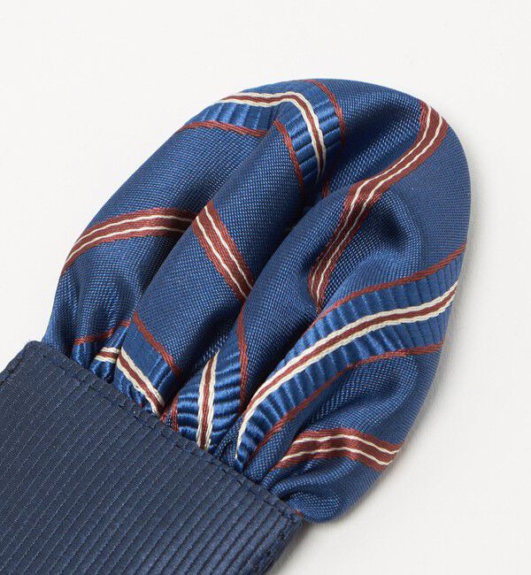 UNITED ARROWS green label relaxing「ネクタイ チーフ セット（ストライプ） / キッズ  手洗い可能」|ネクタイ・蝶ネクタイ|