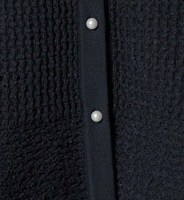 UNITED ARROWS green label relaxing「パイピング ペプラム ニット ジレ」|ベスト・ジレ|