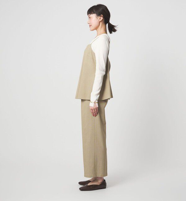 UNITED ARROWS green label relaxing「［size SHORT/TALLあり］ラミーブレンド オールインワン」|オールインワン|