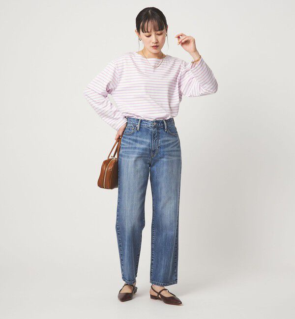 UNITED ARROWS green label relaxing「ボーダー ロングスリーブ カットソー」|Tシャツ・カットソー|