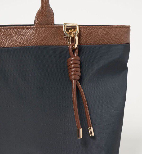 UNITED ARROWS green label relaxing「チャームツキ ロングハンドル トートバッグ はっ水」|ショルダー・メッセンジャー|