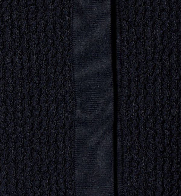 UNITED ARROWS green label relaxing「パイピング ノーカラー ニット カーディガン」|カーディガン|