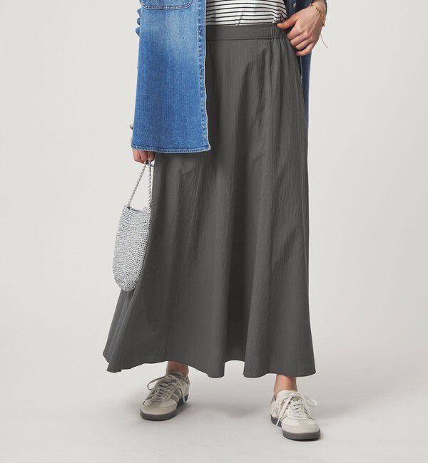 UNITED ARROWS green label relaxing「ポコポコ フレア スカート」|フレア|