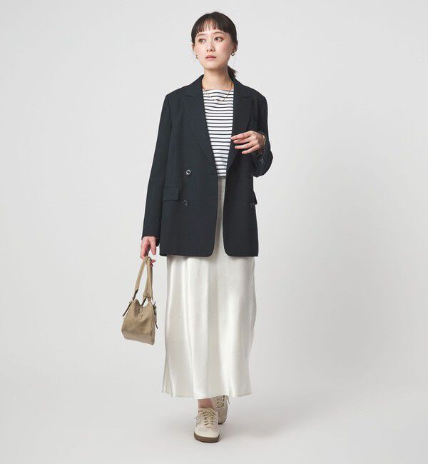 UNITED ARROWS green label relaxing「［size SHORTあり］ラミーブレンド ダブル ジャケット」|テーラードジャケット|