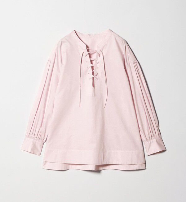 UNITED ARROWS green label relaxing「レースアップ ブラウス」|シャツ・ブラウス|