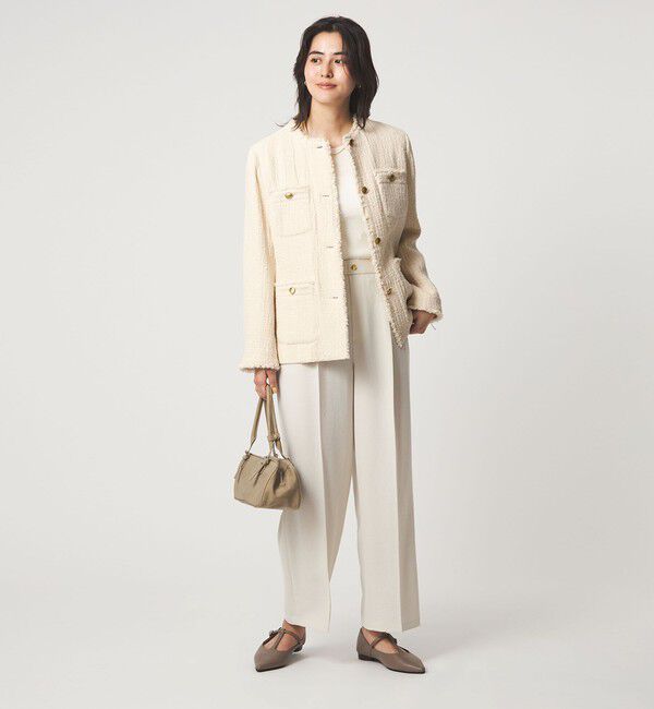 UNITED ARROWS green label relaxing「［size SHORTあり］Bisentino ノーカラー ジャケット」|ノーカラージャケット|