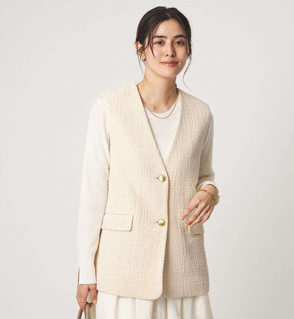 UNITED ARROWS green label relaxing「Bisentino ジレ」|ベスト・ジレ|NATURAL