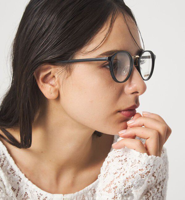 UNITED ARROWS green label relaxing「コンビフレーム クリアレンズ メガネ」|メガネ|