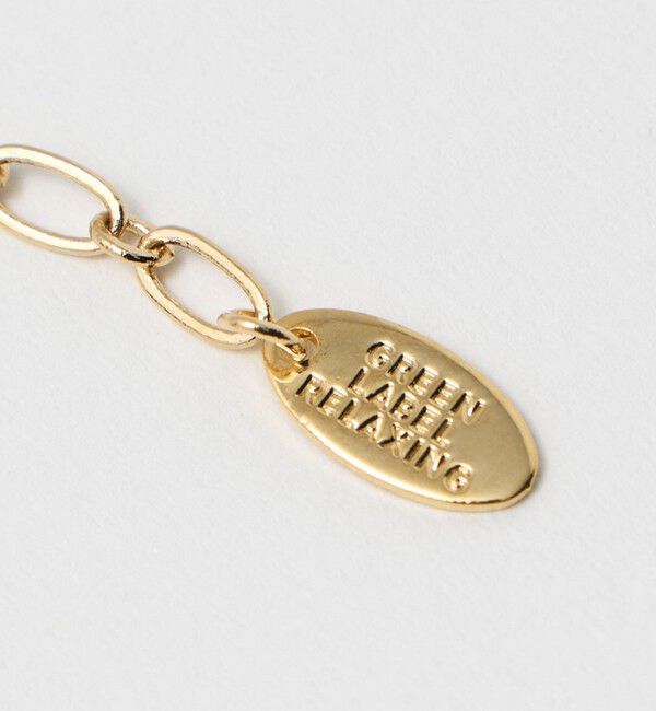 UNITED ARROWS green label relaxing「2連チェーン ポコポコチャーム ネックレス」|ネックレス|