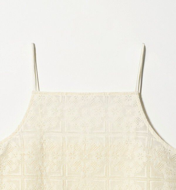 UNITED ARROWS green label relaxing「シアー レース キャミソール ワンピース」|ワンピース|