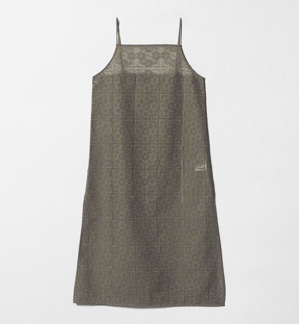 UNITED ARROWS green label relaxing「シアー レース キャミソール ワンピース」|ワンピース|