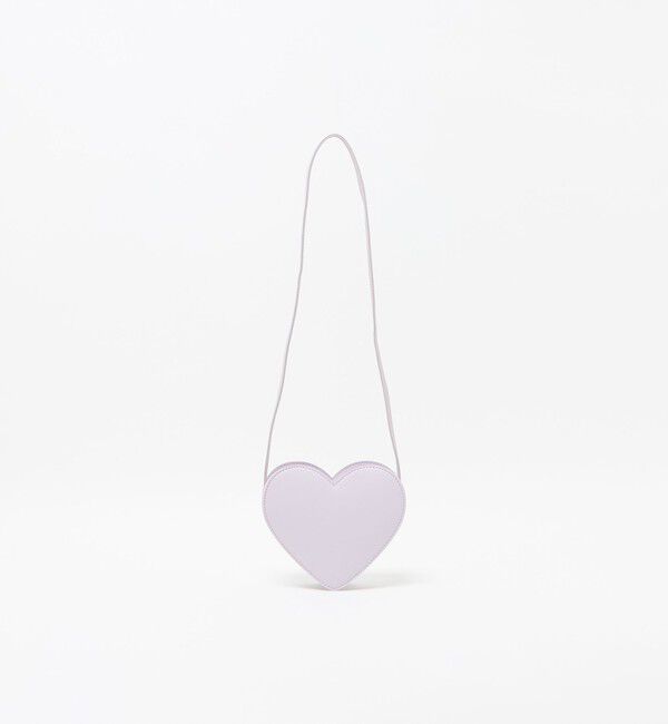 UNITED ARROWS green label relaxing「ハート ポシェット / 26SS」|ショルダー・メッセンジャー|LILAC