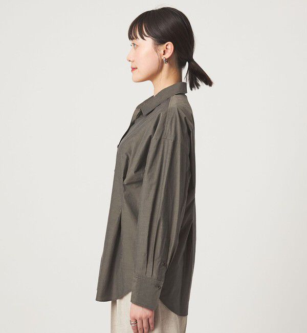 UNITED ARROWS green label relaxing「FAbRICA ウエスト タック シャツ」|シャツ・ブラウス|