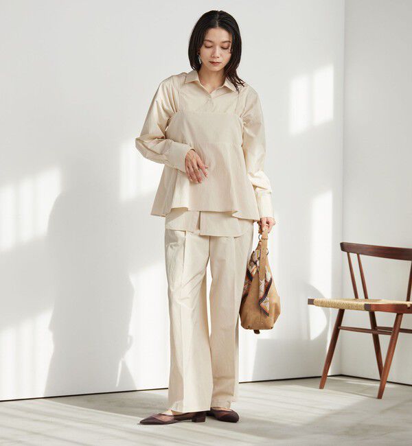 UNITED ARROWS green label relaxing「FAbRICA ウエスト タック シャツ」|シャツ・ブラウス|