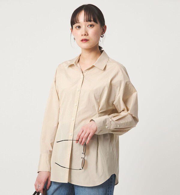 UNITED ARROWS green label relaxing「FAbRICA ウエスト タック シャツ」|シャツ・ブラウス|