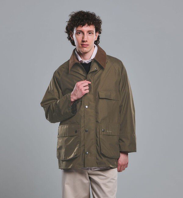UNITED ARROWS green label relaxing「【別注】＜Barbour＞GLR オーバーサイズ オールド ビデイル ジャケット」|ブルゾン・スタジャン|