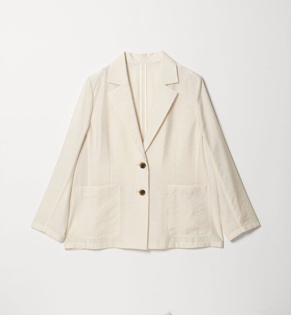 EMMEL REFINES「＜EMMEL REFINES＞EM ライトシアー テーラード ジャケット」|テーラードジャケット|