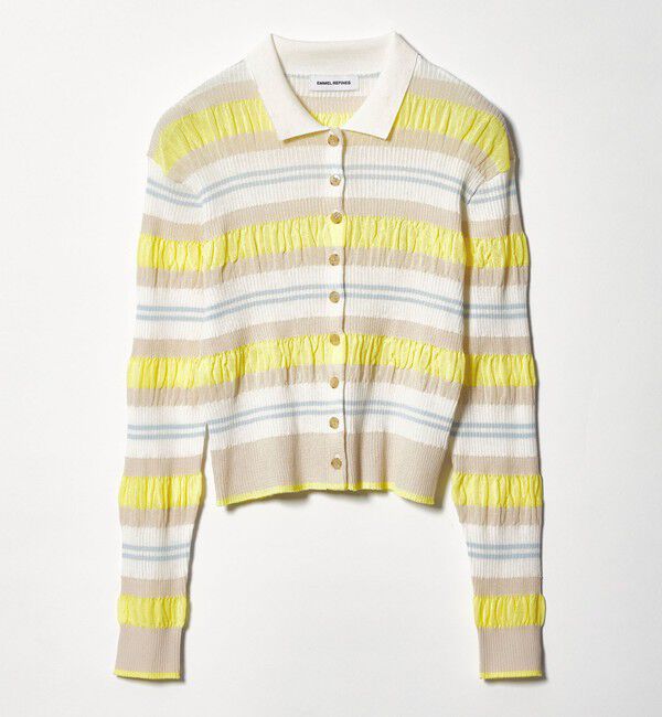 EMMEL REFINES「＜EMMEL REFINES＞EM HW マルチボーダー ニット」|ニット・セーター|