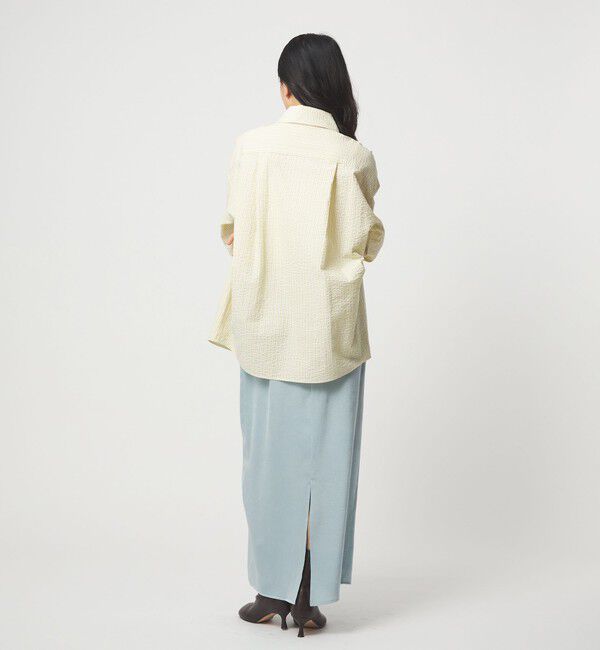 EMMEL REFINES「＜EMMEL REFINES＞EM ウェーブマルチ ストライプ シャツ」|シャツ・ブラウス|